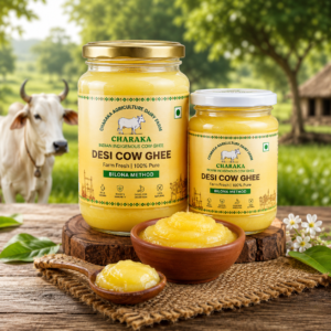 Charaka Desi Cow Ghee (Bilona Method)